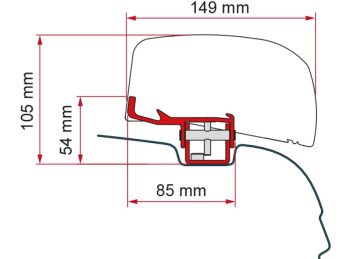 Adaptadores para Fiamma F40van (Varias Opciones) - Imagen 6