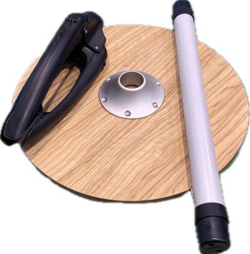 Kit mesa redonda Camper Ø 57,5 cm (Varias Opciones)