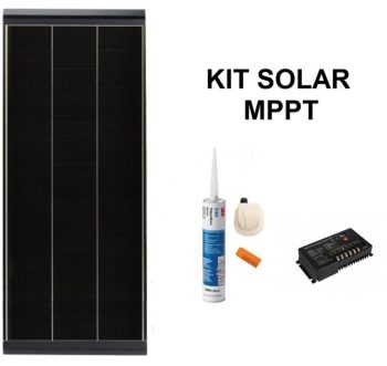 Kit solar monocristalino Deep Power MPPT Vechline (Varias opciones)