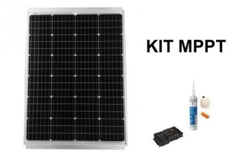 Kit solar monocristalino Vechline PWM - MPPT (Varias Opciones) - Imagen 2