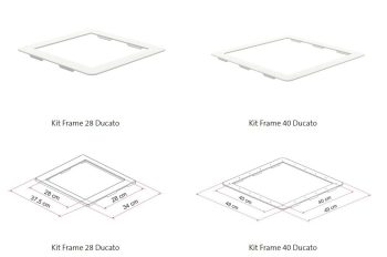 Marco de instalación KIT FRAME DUCATO (Varias Opciones)