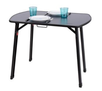 Mesa camping plegable Negra/Gris Camp4 90x60cm