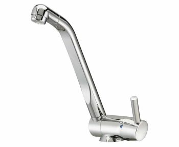 Grifo Mezclador monomando cerámico EHM TREND C 240 mm cromo con interruptor