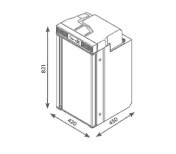 Nevera Compresor Dometic RC 10.4T 70L - Imagen 3