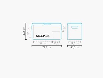 Nevera portátil de compresión MCCP (Varias Opciones) - Imagen 6