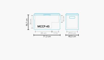 Nevera portátil de compresión MCCP (Varias Opciones) - Imagen 7