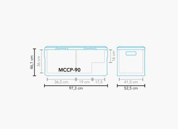 Nevera portátil de compresión MCCP (Varias Opciones) - Imagen 12