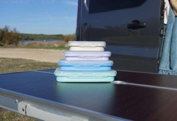 PACK 4 TUPPER DE COMIDA RETRÁCTILES PARA AUTOCARAVANA - INCASA - Imagen 2