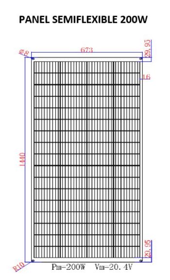 Panel solar semiflexible Blugy (Varias Opciones) - Imagen 5