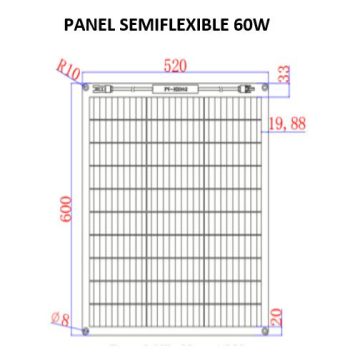 Panel solar semiflexible Blugy (Varias Opciones) - Imagen 2