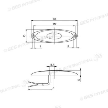 Piloto LED Lateral 12 V - 1 W - Imagen 2