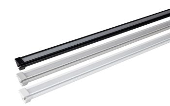 Riel para tira LED de toldo Omnistor 5200 3 x 2,50 m para cofre antracita