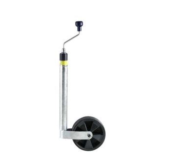 Rueda Jockey Winterhoff para caravanas con medidor de carga