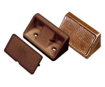 Set 10 Escuadras Mueble Con Tapa Marron Claro