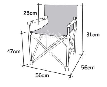 Silla Director Toscana Plegable - Imagen 3