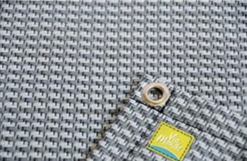 Suelo de camping 2,5 x 4,5m gris