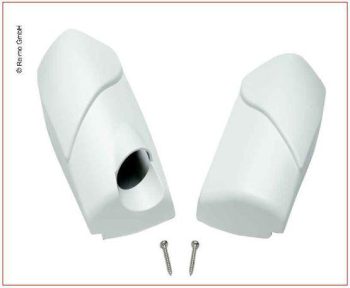 Tapa final derecha+izquierda Toldo Thule 5003 blanco - 1500601589