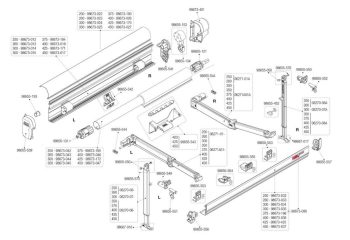 Recambios toldo Fiamma F45 S (Varias opciones)