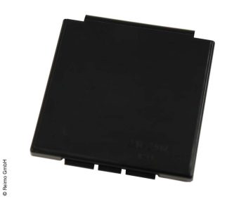 Tapa negra toma exterior 220 V