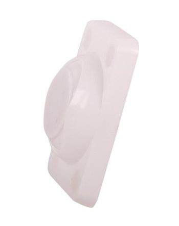 Tope de puerta magnético blanco