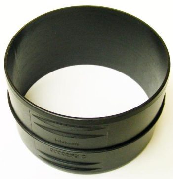 Unión doble tubo Ø 90 mm