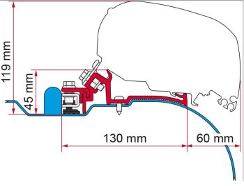 kit instalación para IVECO DAILY H2 2006-2014