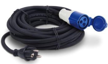 Adaptador toma de camping 220V - 40 cm