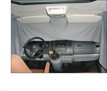 Cortina Interior cabina VW T5 gris