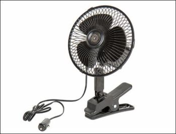 Ventilador Oscilante con clip 12V Carbest