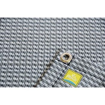 Suelo de camping 2,5 x 5 m gris