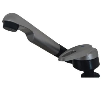 Grifo abatible cromado mate Reich