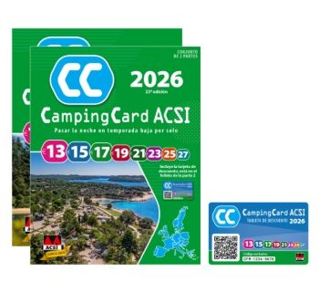 Guía y tarjeta CampingCard ACSI 2026