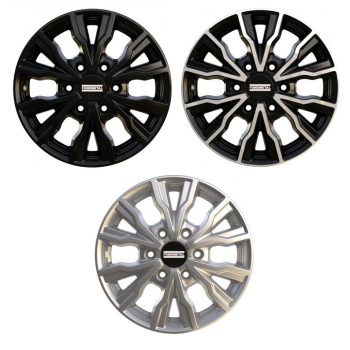 Llantas Fondmetal 16¨para Autocaravana/ Camper Ford Transit desde 2024 6X120 (Varias Opciones)