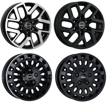 Llantas MAK 17¨para Autocaravana/ Camper Ford Transit desde 2024 6X120 (Varias Opciones)