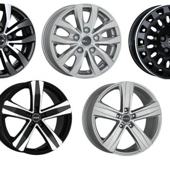 Llantas MAK 17¨ para Autocaravana/ Camper Fiat Ducato 5X130 (Varias Opciones)