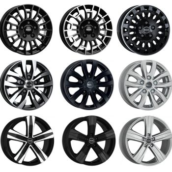 Llantas MAK 17¨ para Autocaravana/ Camper Fiat Ducato 5X118 (Varias Opciones)