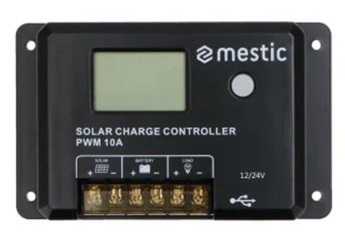 Regulador solar PWM 10 Ah Vechline