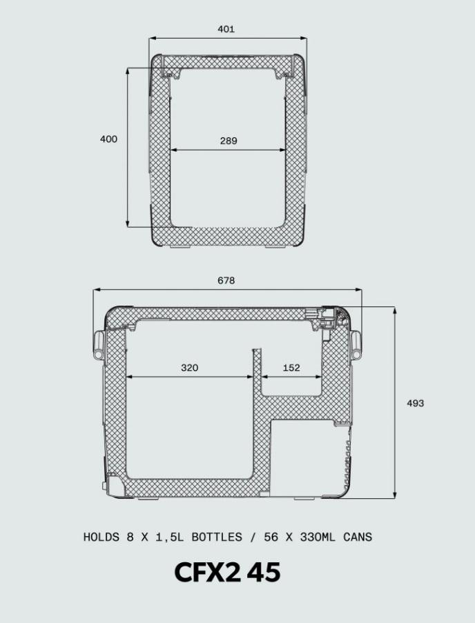 Nevera portatil de compresor Dometic CFX2 (Varias opciones) - Imagen 9