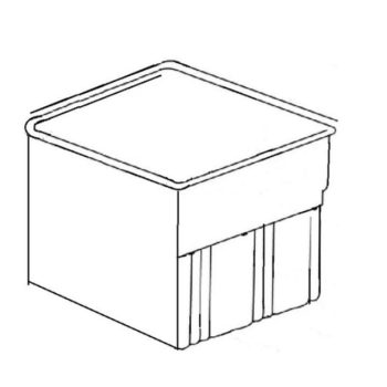 Compartimento del cajón inferior Nevera Thetford N3141 - 691288